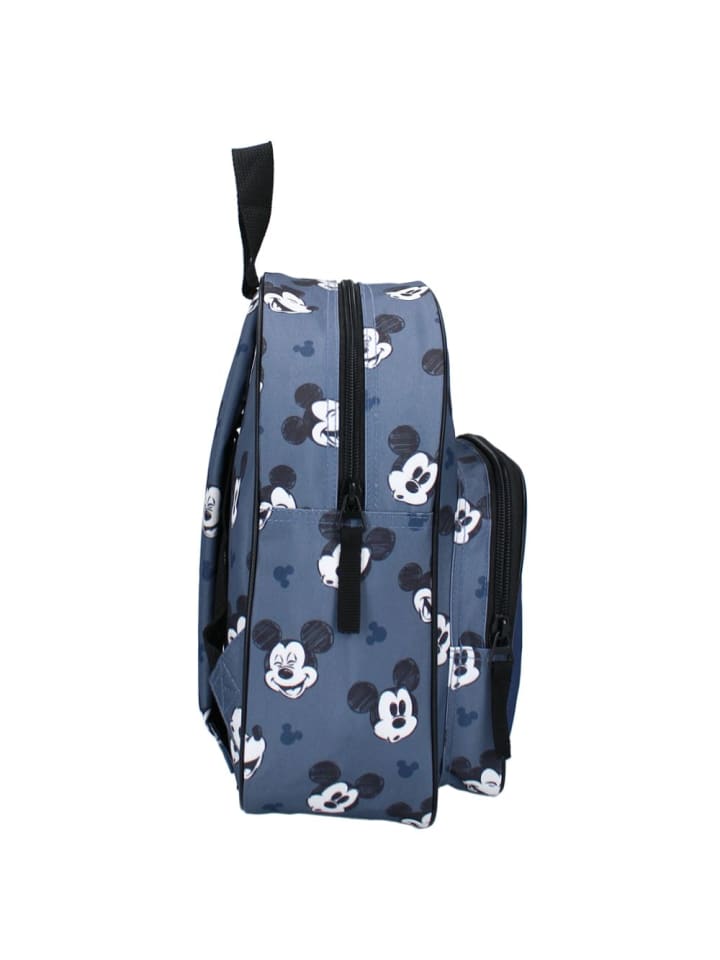 Disney Mickey Mouse Kinder Rucksack mit Vortasche | Disney Mickey Mouse | 29 x 23 x 8 cm günstig kaufen onesize