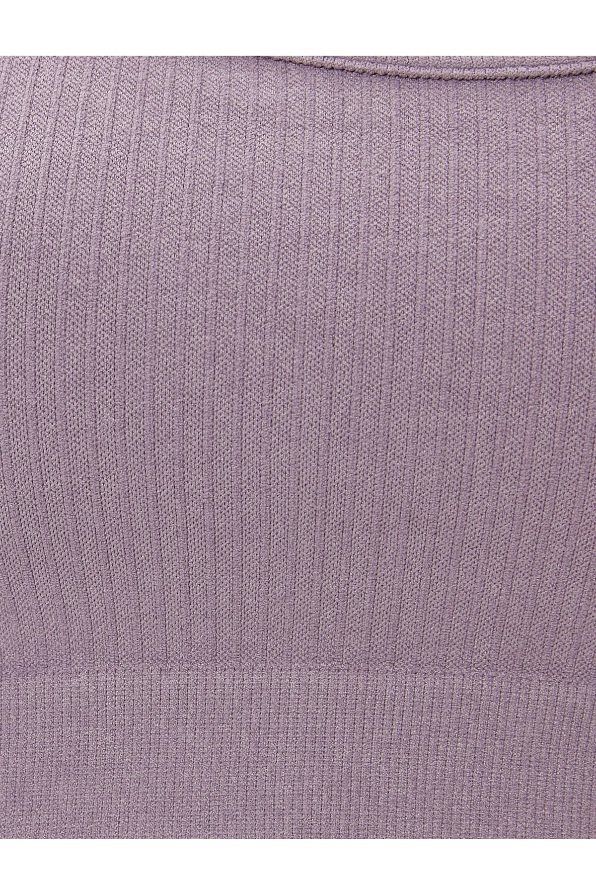 Koton  Sport-BH, nahtlos, U-Ausschnitt, gerippt, schmale Passform