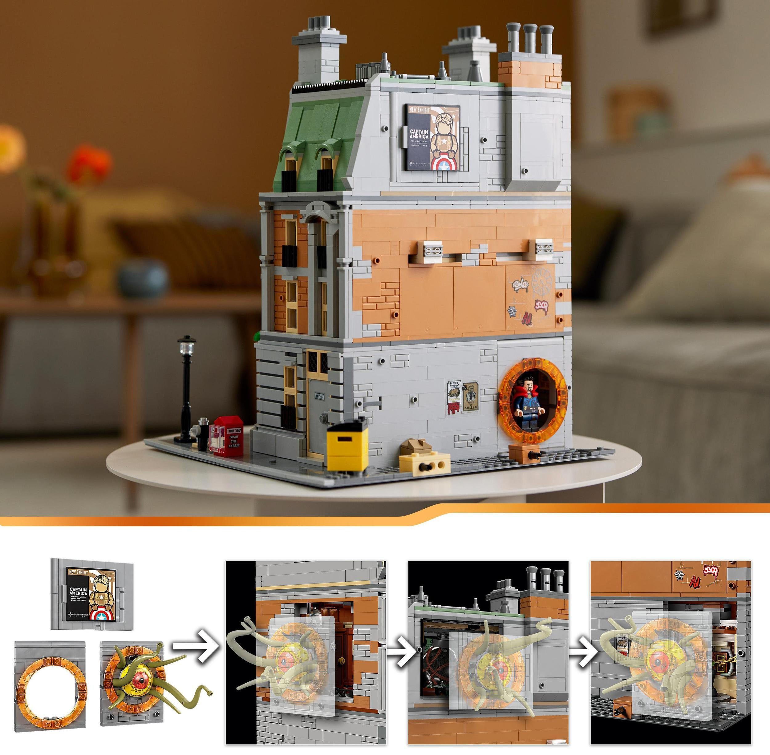 LEGO® Konstruktionsspielsteine Sanctum Sanctorum (76218), LEGO® Marvel, (2708 St), Made in Europe