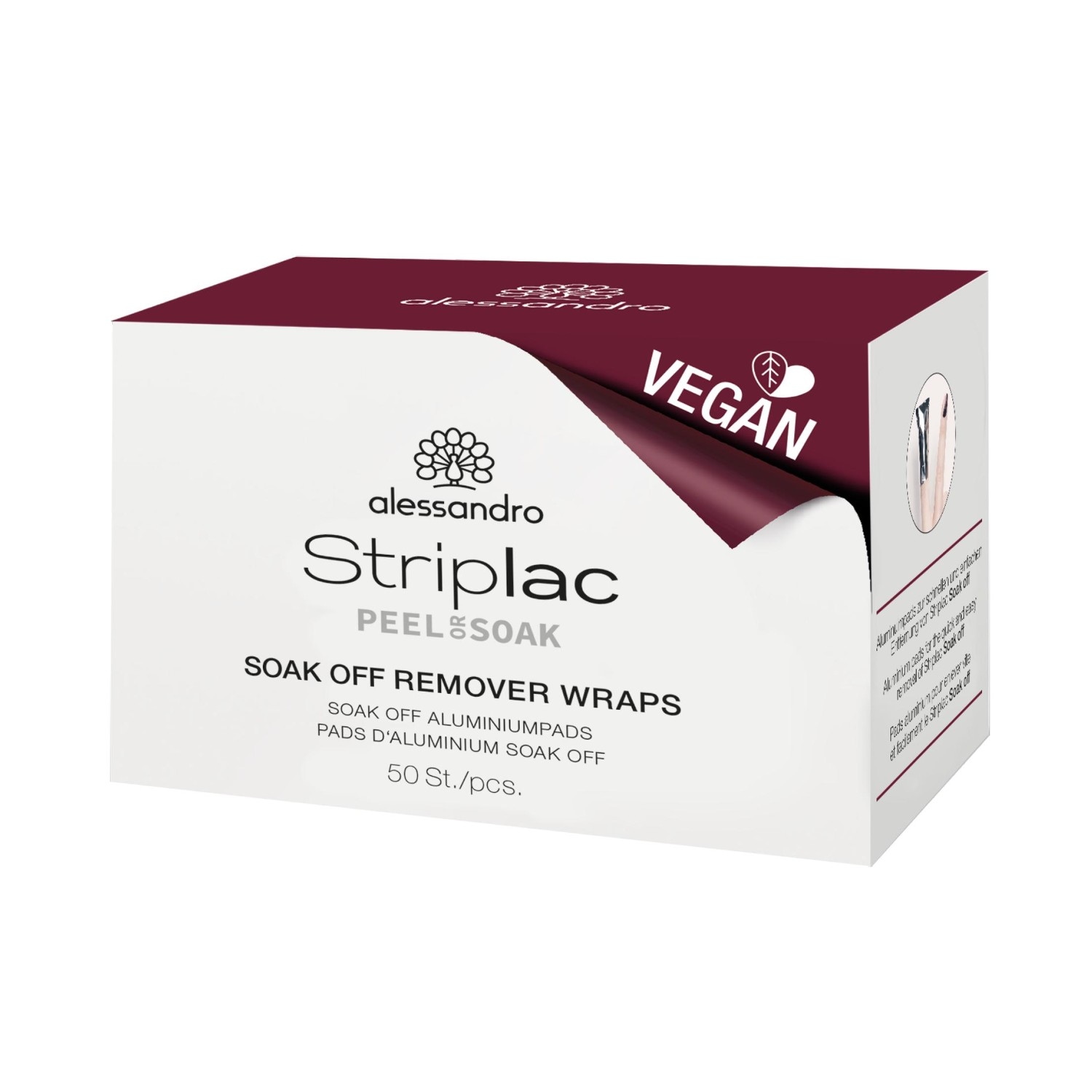 Soak Off Remover Wraps