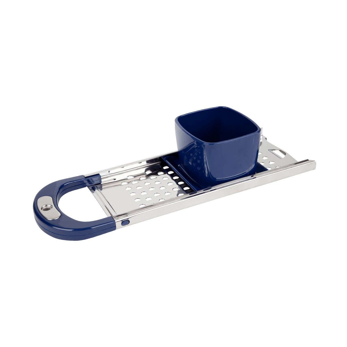 EUROHOME Spätzlehobel Edelstahl Spätzlereibe mit Nasen mit Kunststoffgriff, Edelstahl, (Spätzlehobel 33 x 11 x 6,3 cm), Spätzlepresse runde Löcher - Reibe mit Trichter