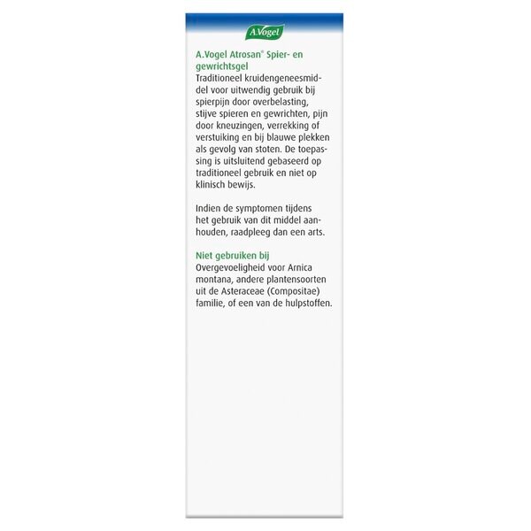 A.Vogel Atrosan Muscle and Joint Gel Medicine - 100ml
