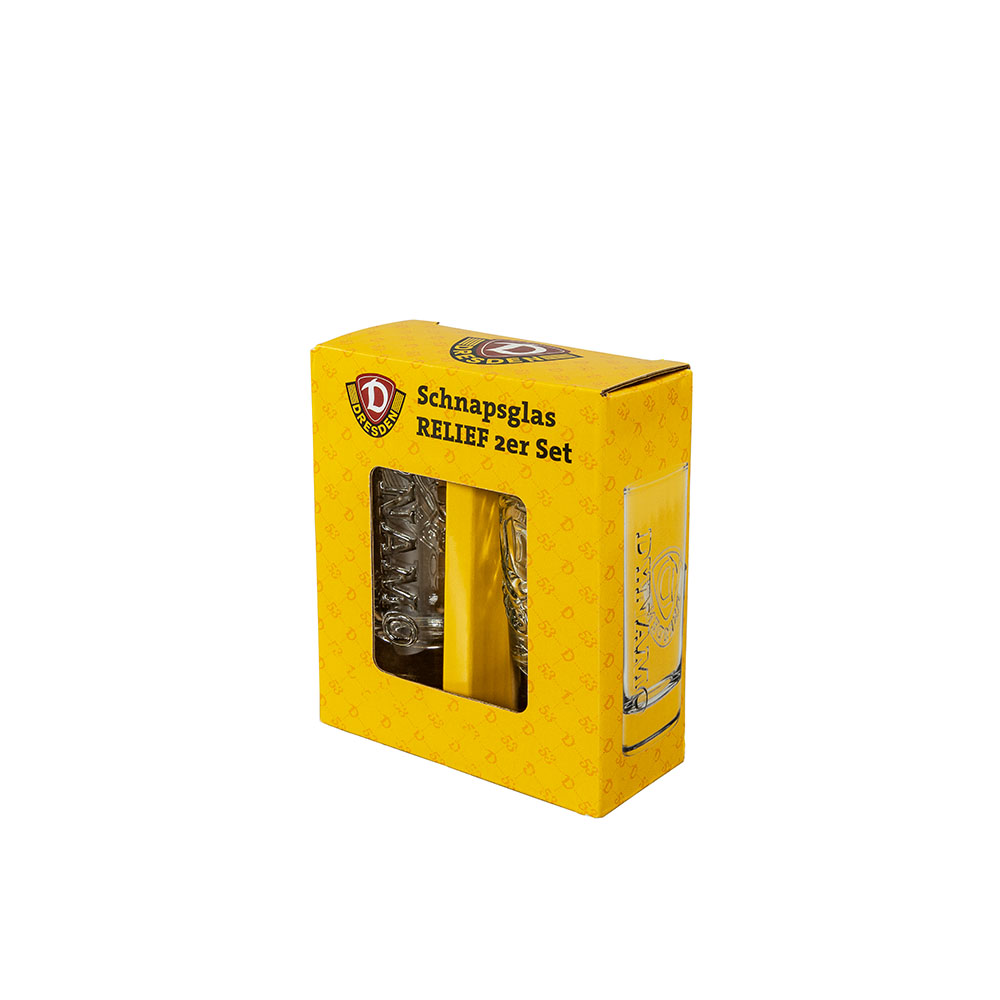 Schnapsglas RELIEF 0,06l (2er Set)