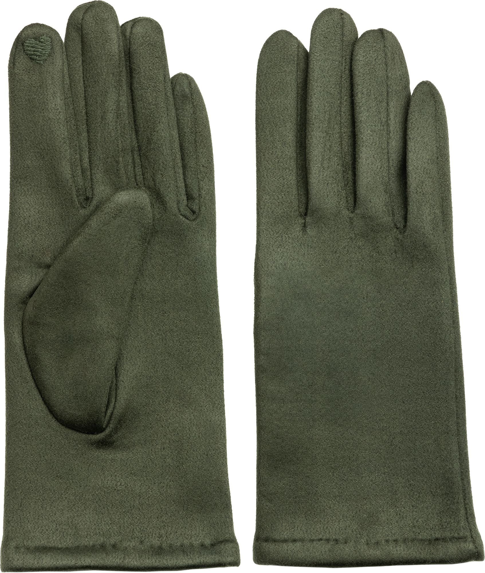 Caspar Strickhandschuhe GLV013 klassisch elegante uni Damen Winter Handschuhe