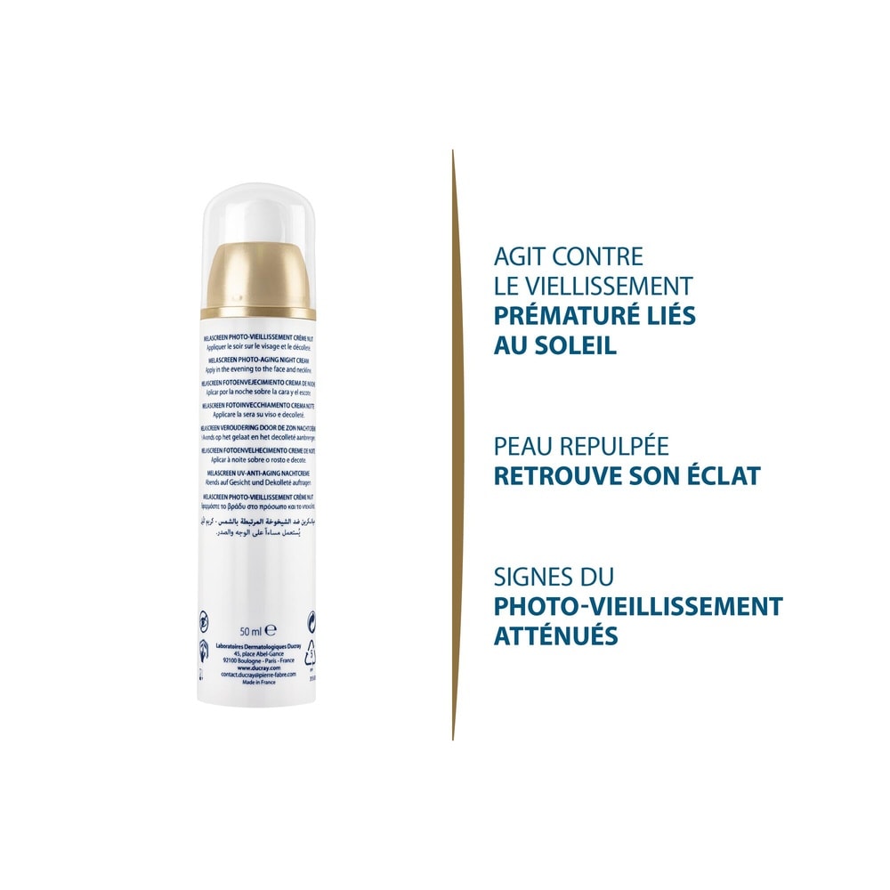 Ducray DUCRAY MELAS CR NUIT50 Crème