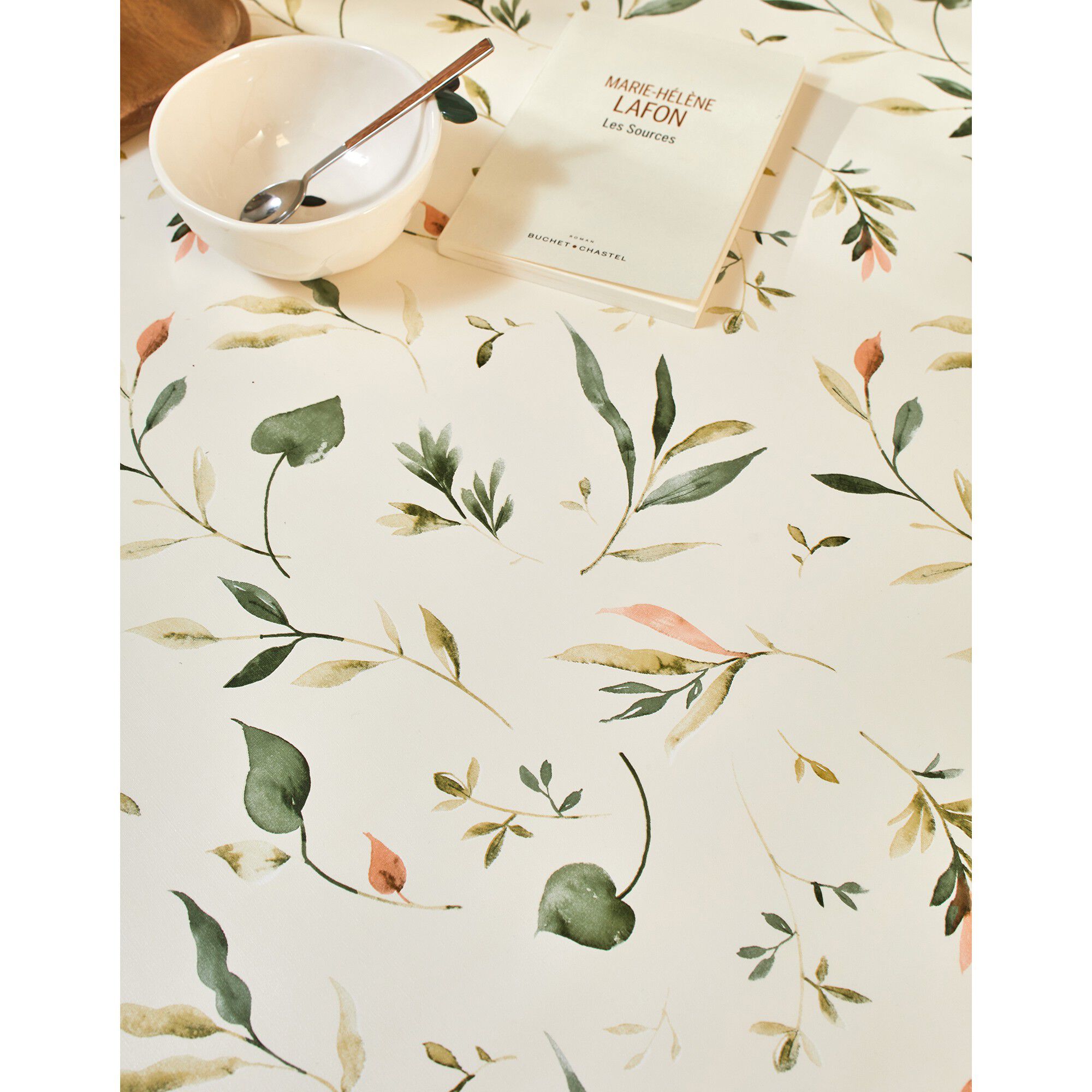 Nappe toile cirée imprimé Florale