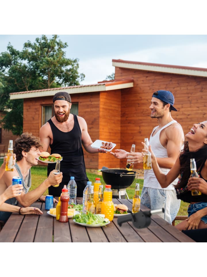 relaxdays 2er-Set: Grillgebläse in Schwarz günstig kaufen onesize