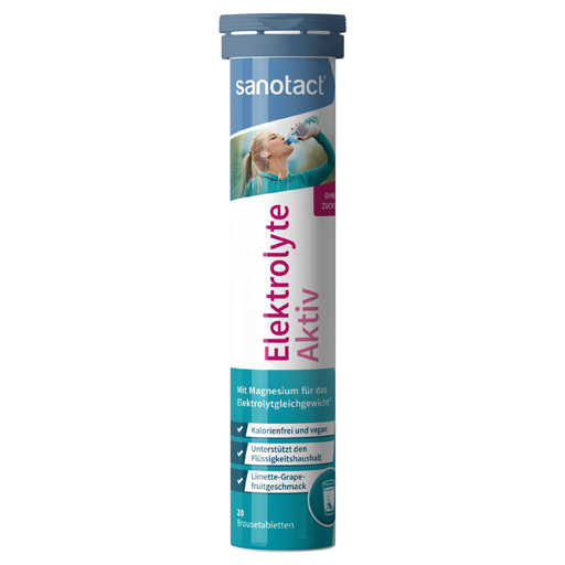 SANOTACT Elektrolyte Aktiv Brausetabletten  20 St  Brausetabletten