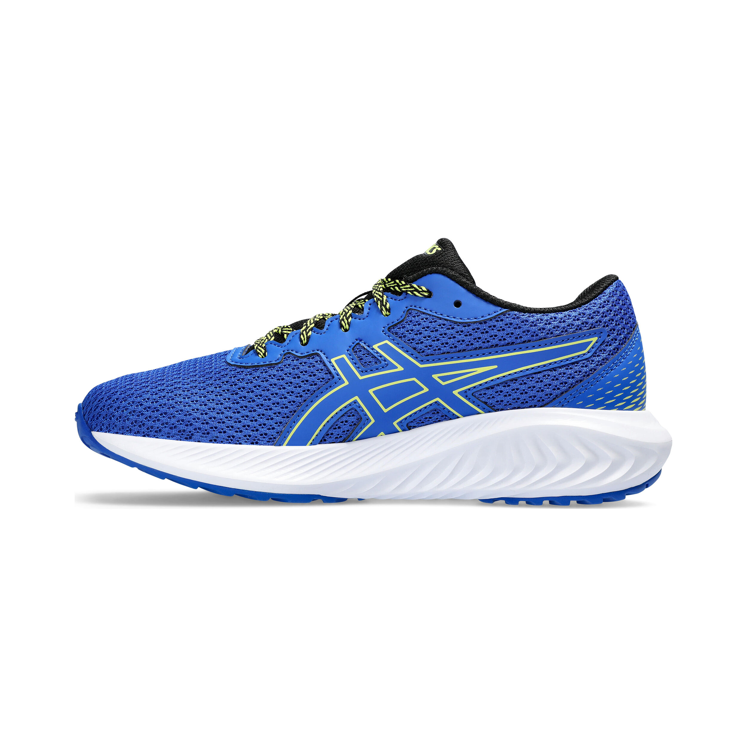 Gel-Excite 10 GS Neutralschuh Kinder - Blau, Neongelb