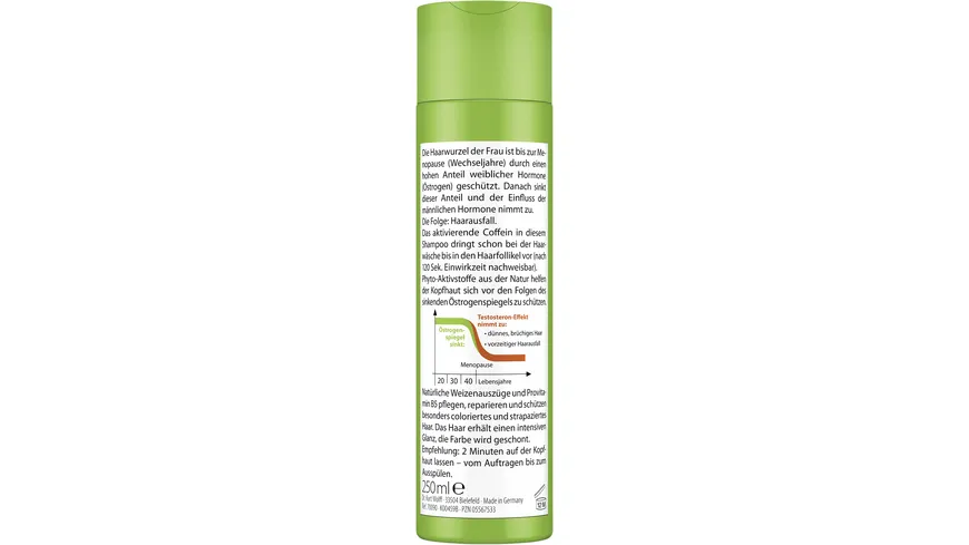 Plantur 39 Phyto-Coffein Shampoo speziell für strapaziertes und coloriertes Haar 250ml 250 ml