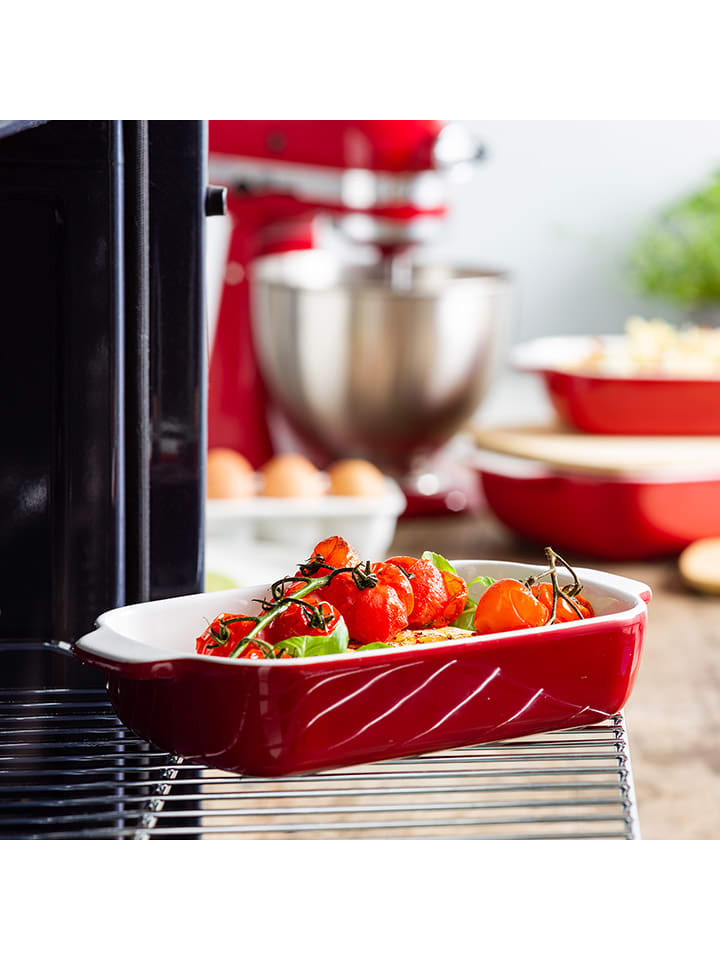KitchenAid 2tlg. Set: Auflaufform in Rot - 1,9 l günstig kaufen onesize