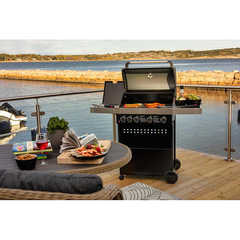 BBQ KING Gassgrill BBQ King 4 1 brennere