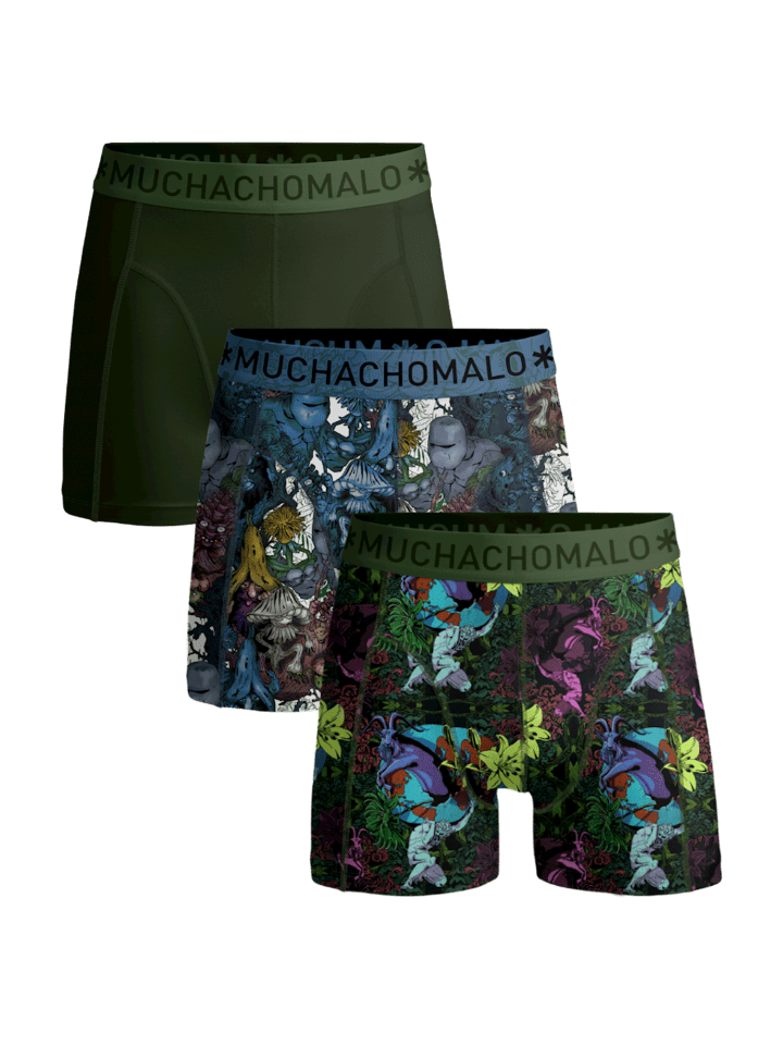 Muchachomalo 3er-Set: Boxershort in Mehrfarbig - für Herren günstig kaufen