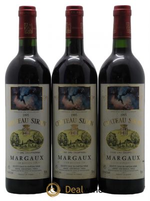 Château Siran  1995 - Lot de 3 Bouteilles