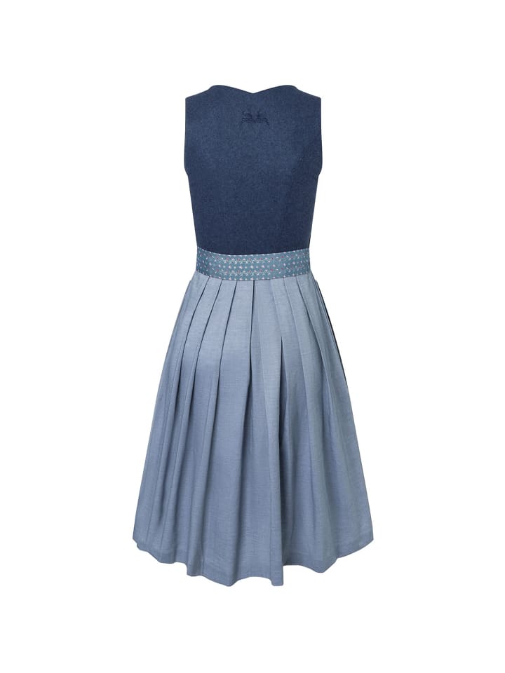 Wiesnkönig Dirndl Eva K20 in Blau günstig kaufen 40