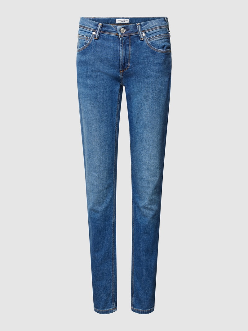 Jeans mit 5-Pocket-Design in jeans