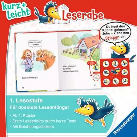 Leserabe - 1. Lesestufe Kurz und leicht: Kleines Pony, großer Traum