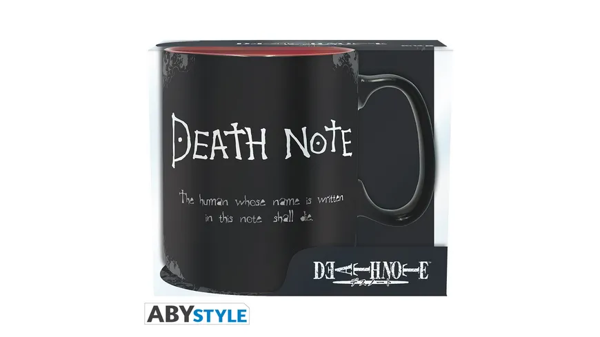 DEATH NOTE Tasse 460 ml Death Note matt