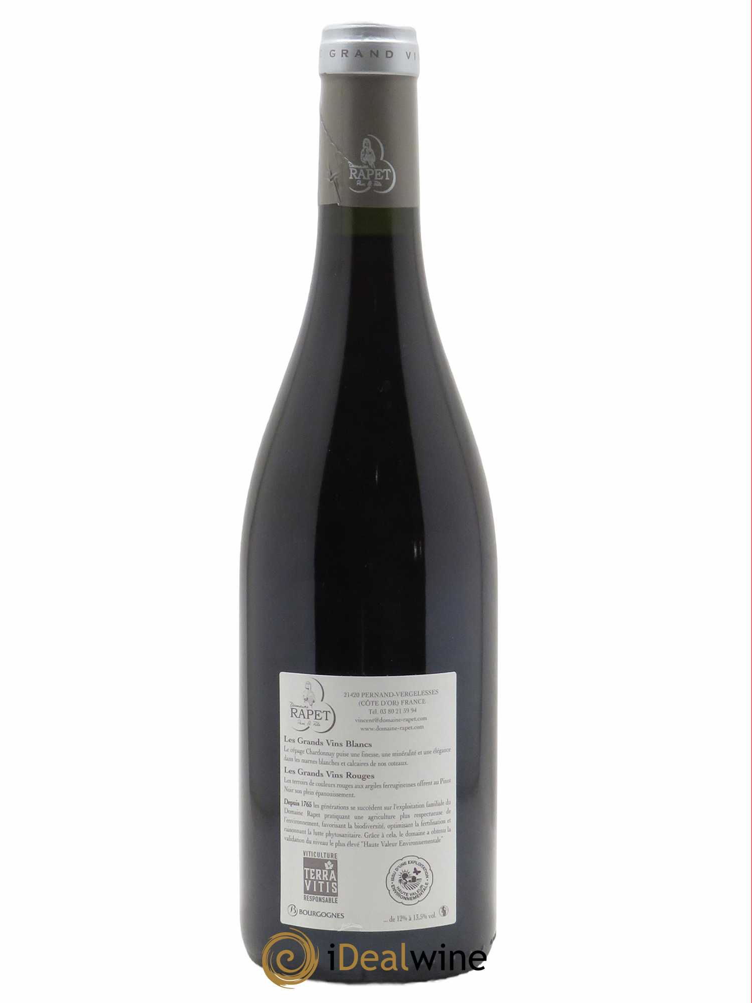 Aloxe-Corton Rapet Père & Fils  2021 - Lot de 1 Bouteille
