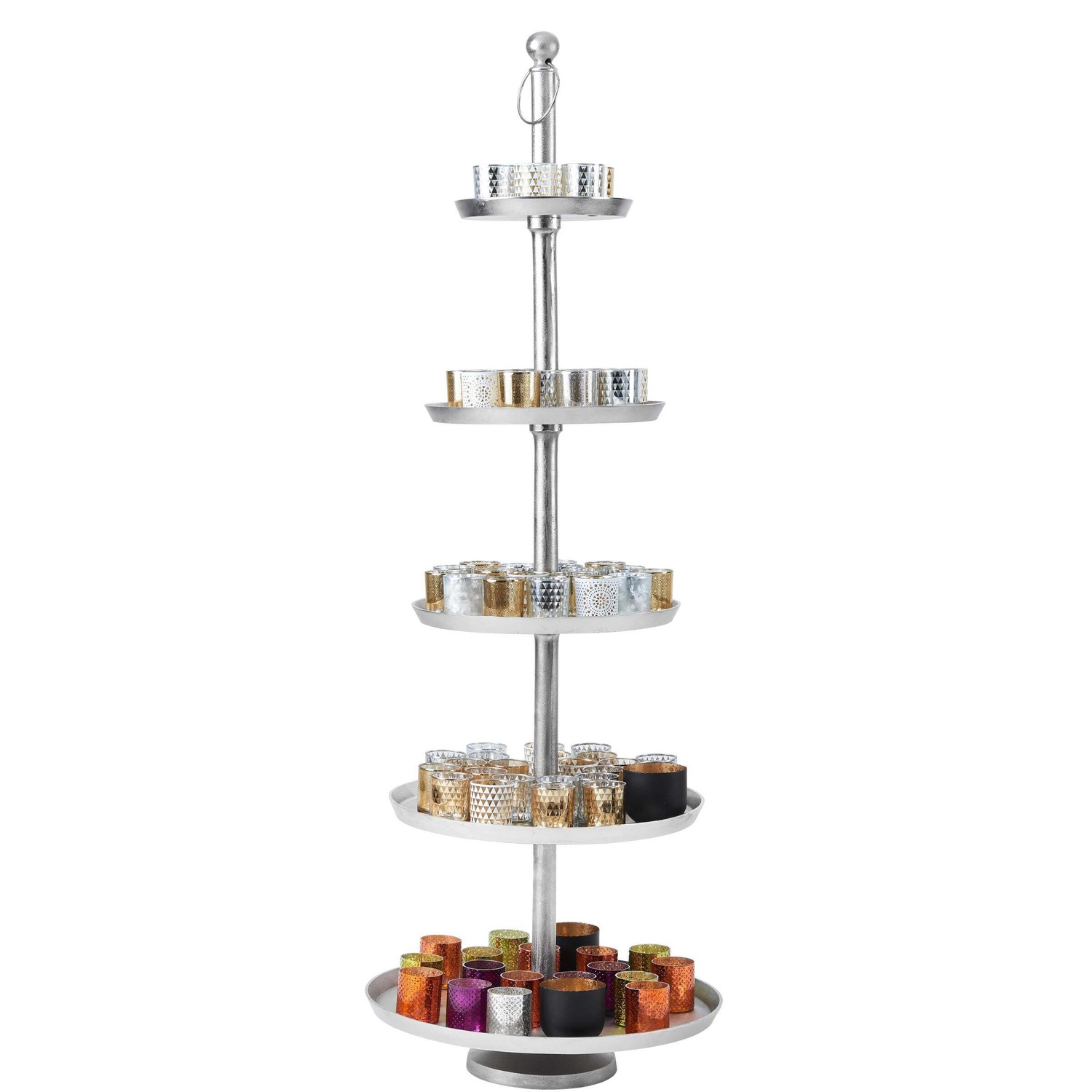 BANQUET Etagere 5-stufig Höhe 170cm