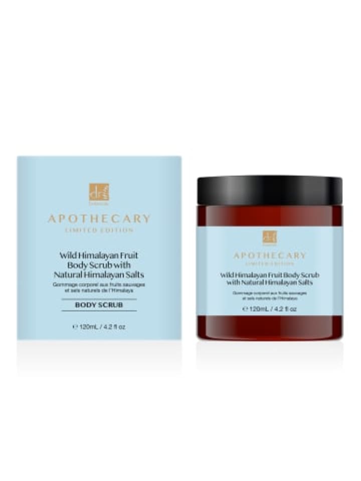 Dr Botanicals Wild Himalayan Fruit Body Scrub mit natürlichen Himalaya-Salzen 120ml günstig kaufen onesize