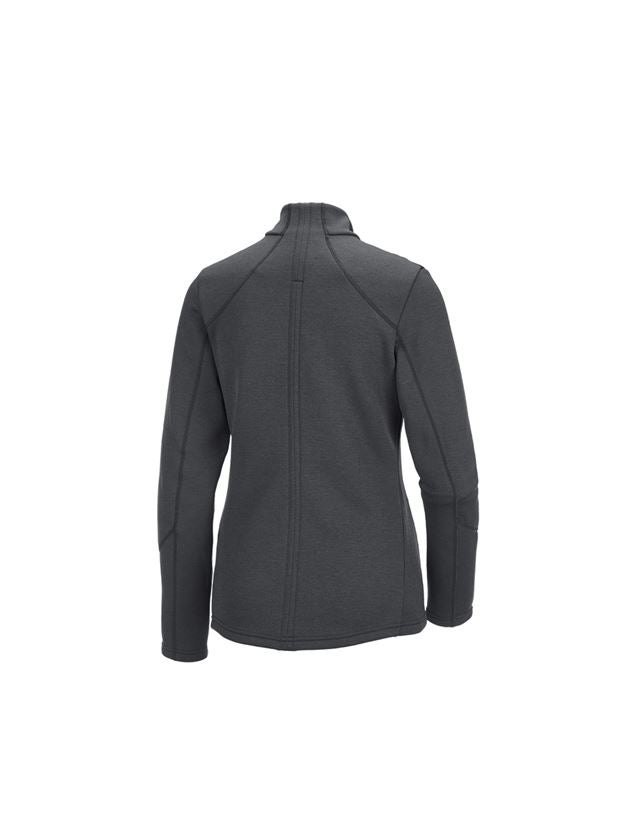 e.s. Funktions Sweatjacke melange, Damen