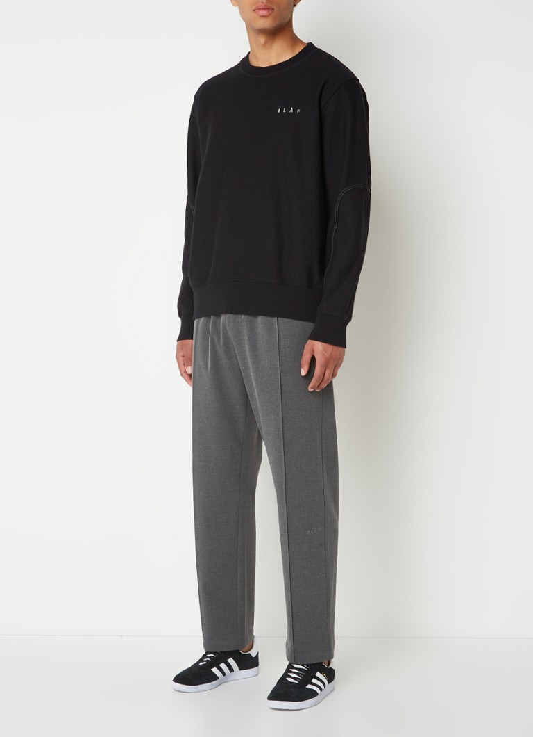 OLAF Face sweater with logo and back print