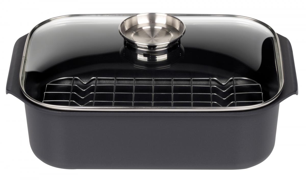 GSW Rechteckbräter Gourmet mit Einsatz 40 x 26cm