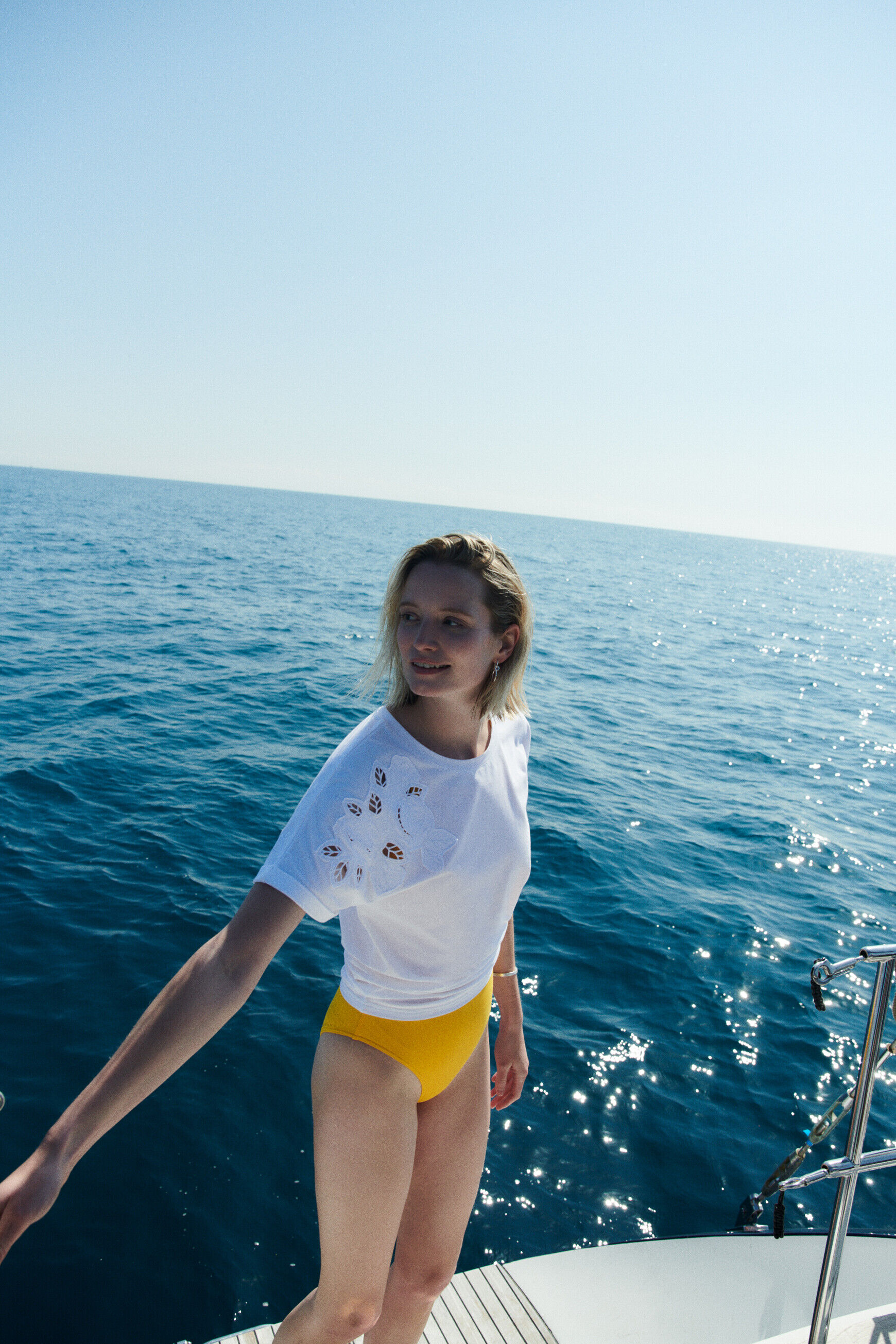T-shirt tosca blanc femme