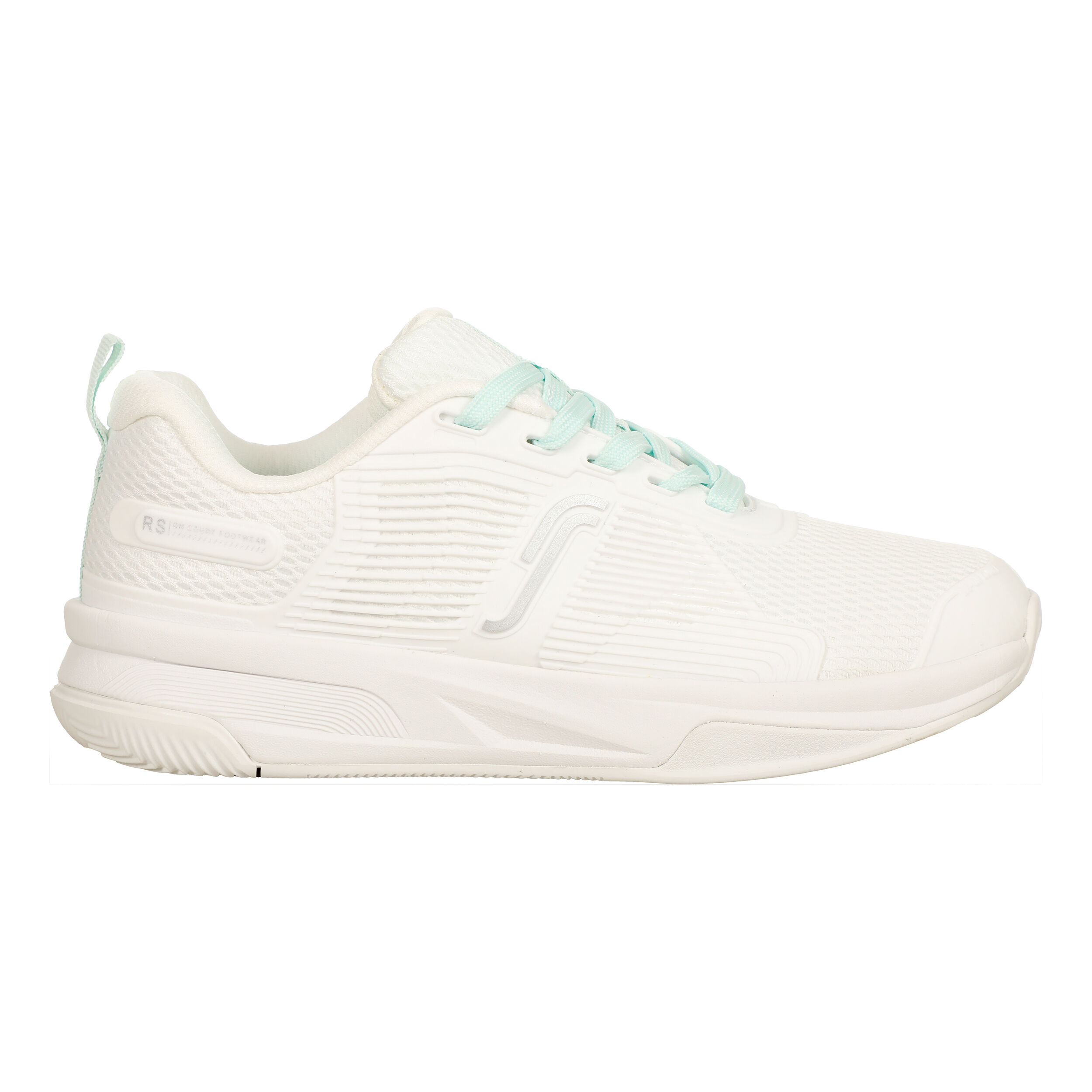RS Legacy Sandplatzschuh Damen - Weiß, Türkis
