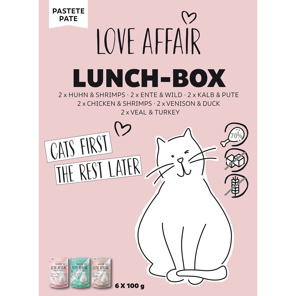 Hardys Love Affair Lunchbox 6x100g günstig kaufen bei ZooRoyal