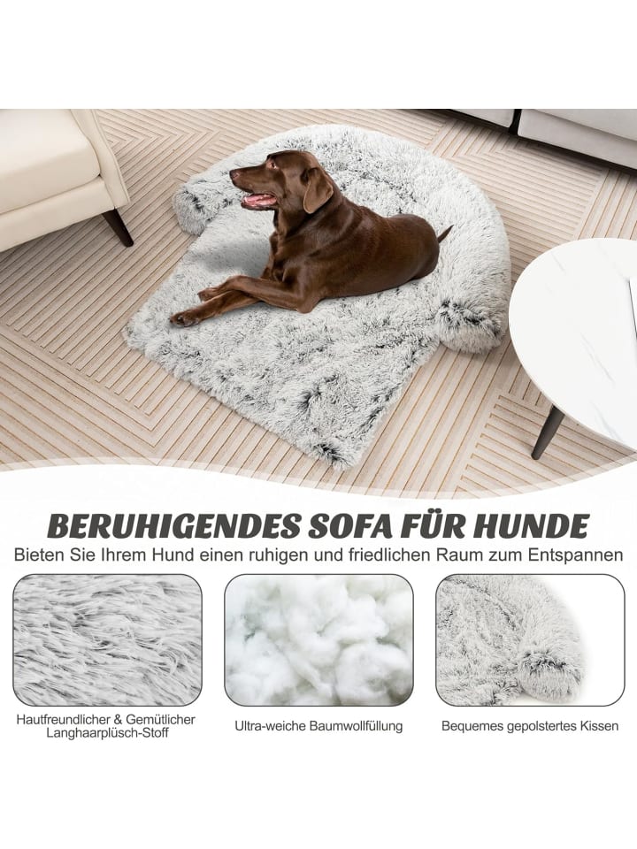 COSTWAY Hundebett 120x115x18cm in Grau günstig kaufen onesize