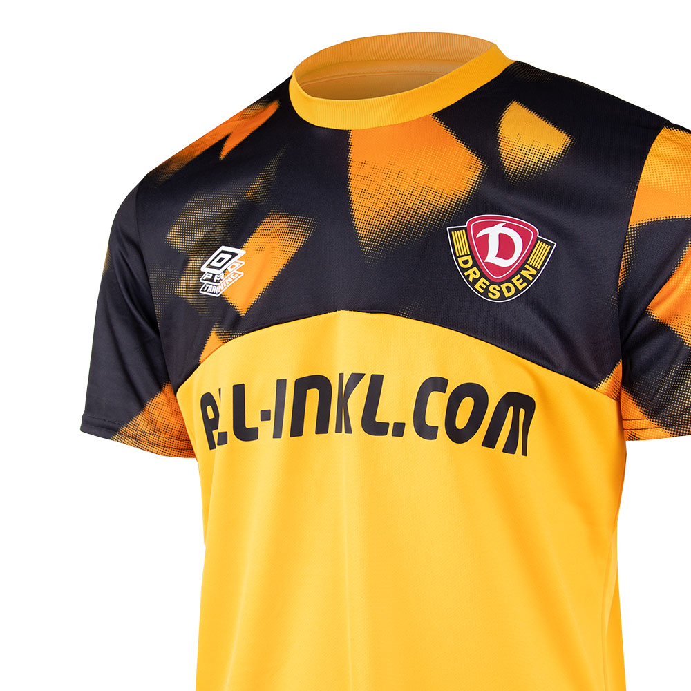 UMBRO Herren Aufwärmshirt Warm Up Jersey gelb