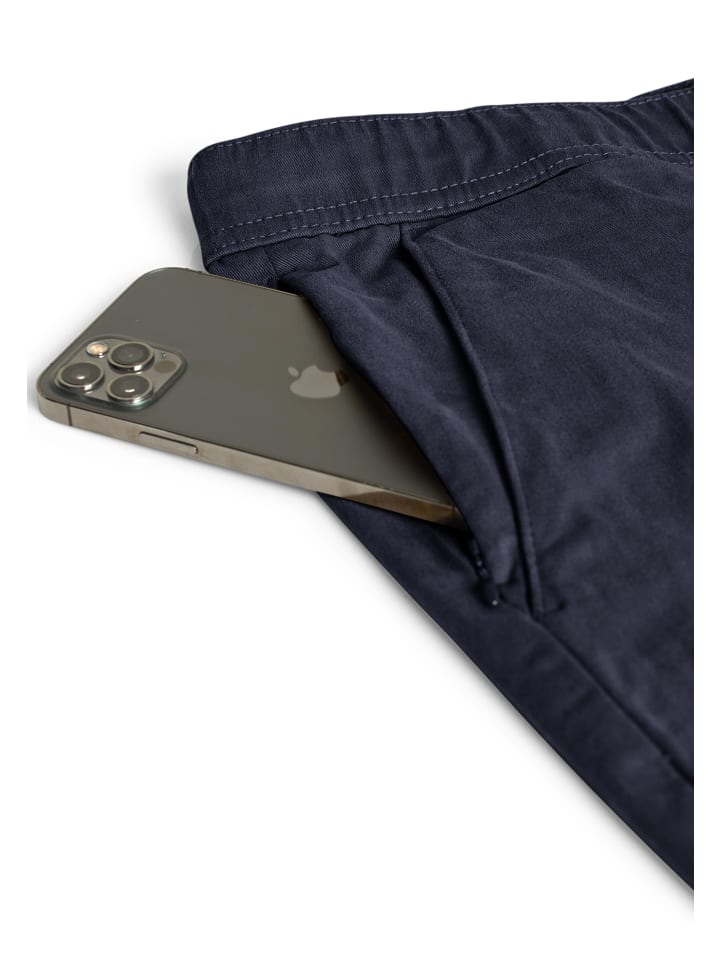 behype Chinohose - BHFORLI Jogger Chino Jeans Hose Stoffhose in Navy günstig kaufen