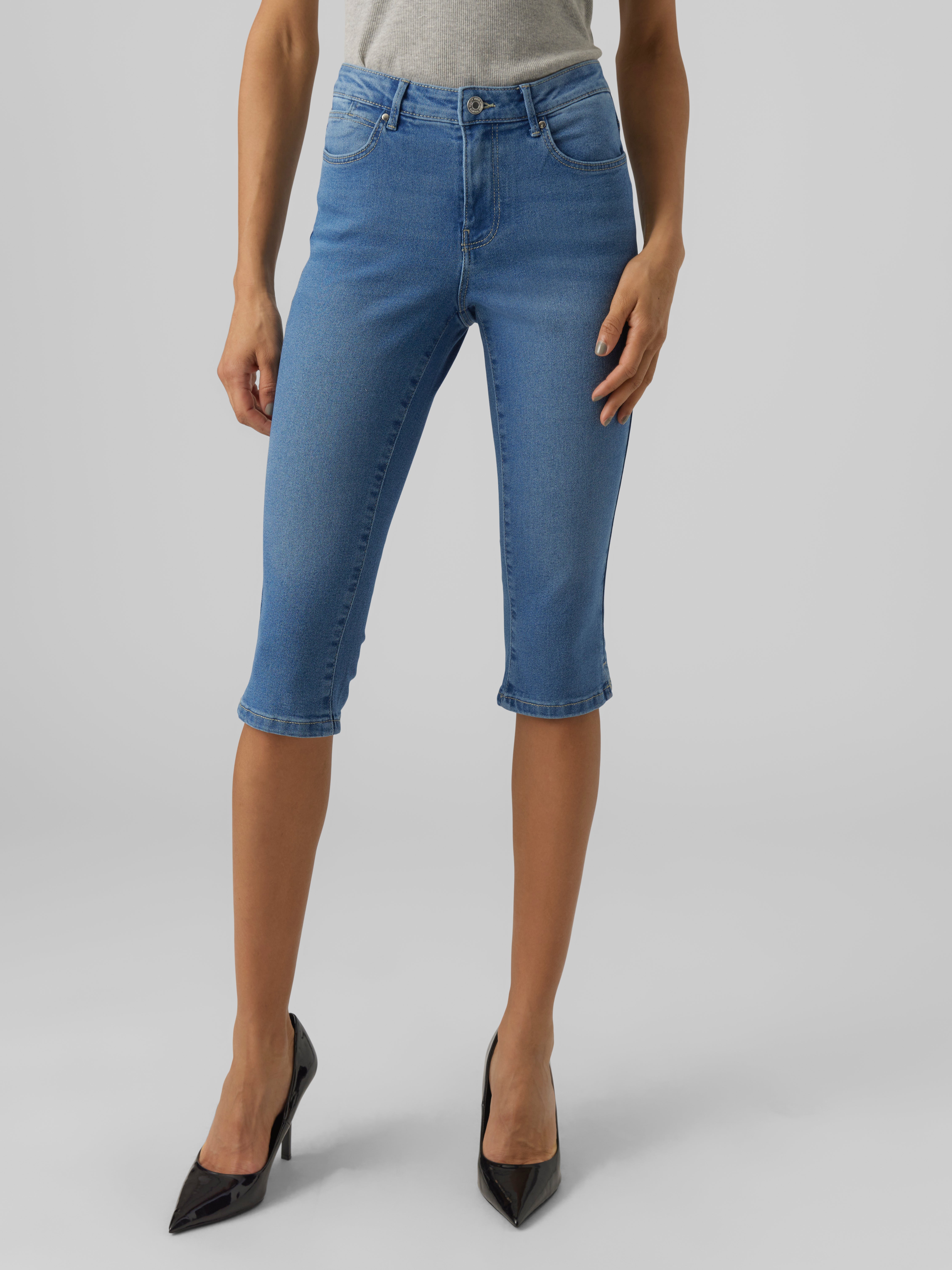 VMJUNE Mid Rise Slim Fit Jeans