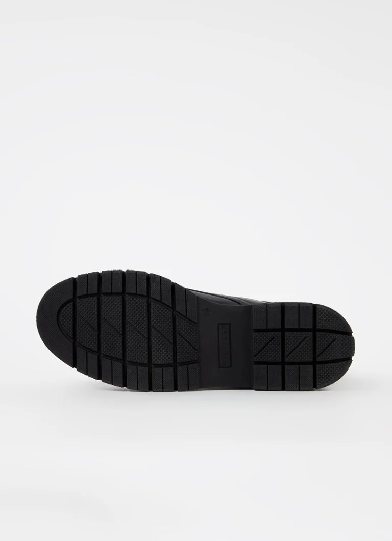 Ghete din piele cu șireturi Tommy Hilfiger