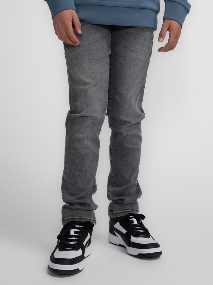 Petrol Industries Tapered Fit Jeans Turner Sequim in Grau günstig kaufen