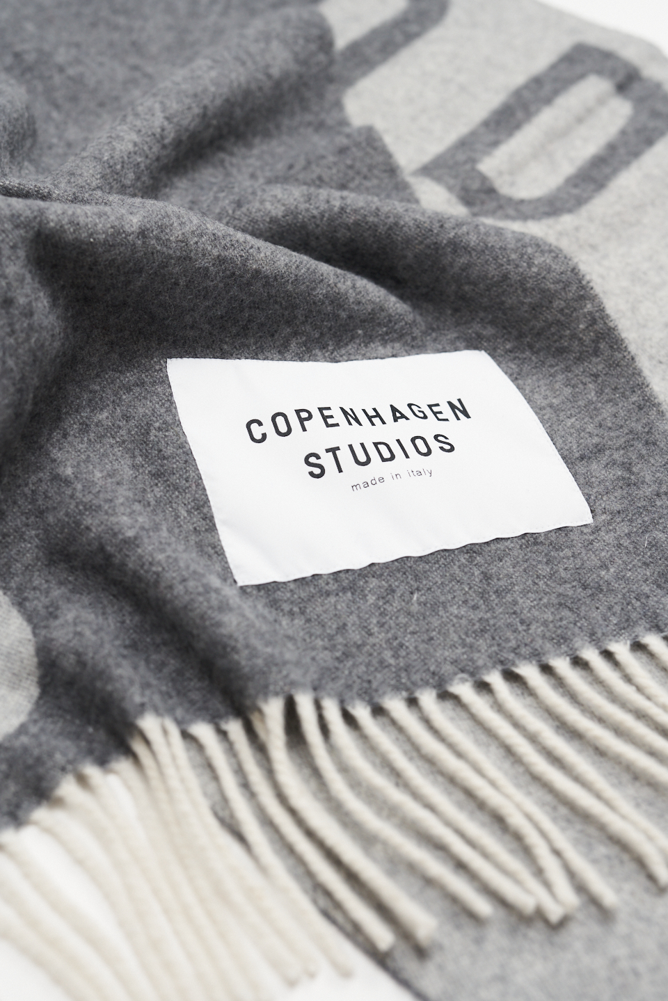 CPH SHAWL 1 wool mix grey