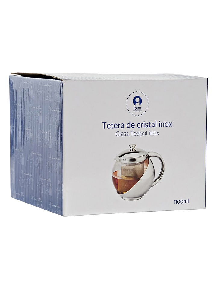 Alexandra House Teebereiter in Silber/ Transparent - 1100 ml günstig kaufen onesize