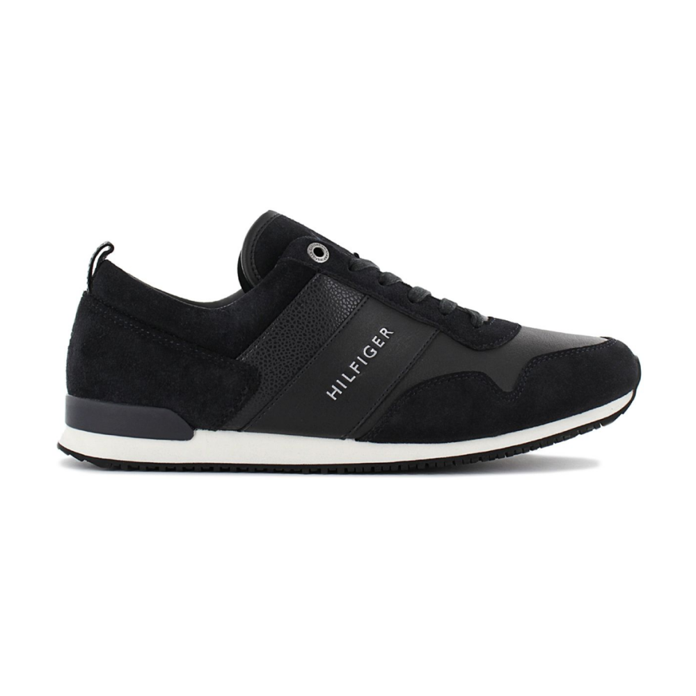 Tommy Hilfiger ICONIC LEATHER SUEDE MIX FM0FM00924/403 / schwarz