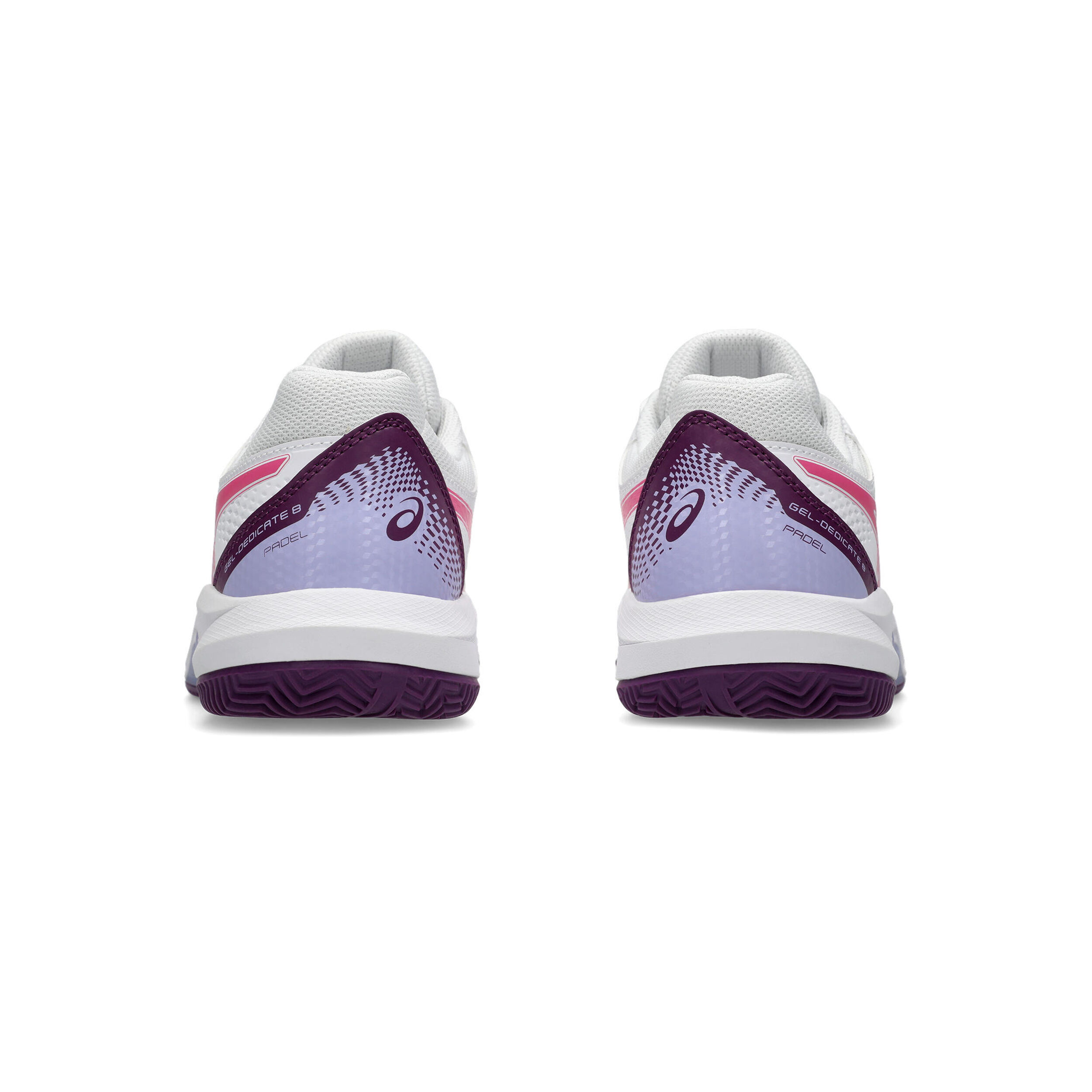 Gel-Dedicate 8 Padelschuh Damen - Weiß, Pink