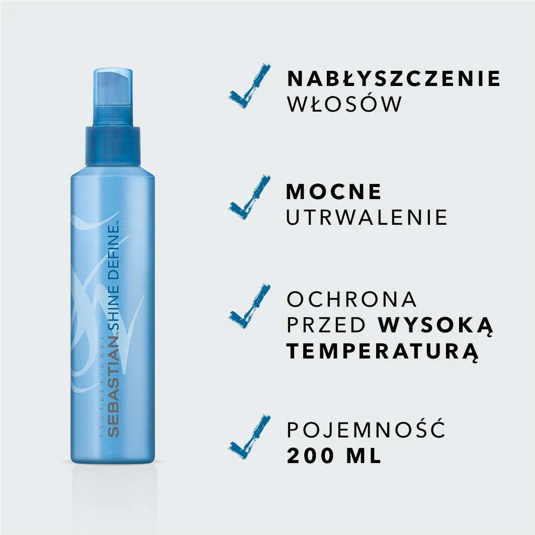 Sebastian Shine Define sprej za sjaj kose 200 ml