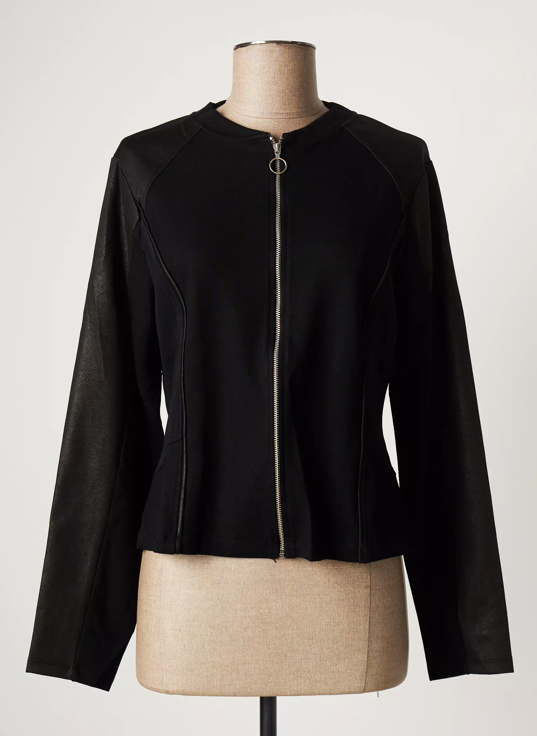 Maloka Vestecasual Femme couleur noir