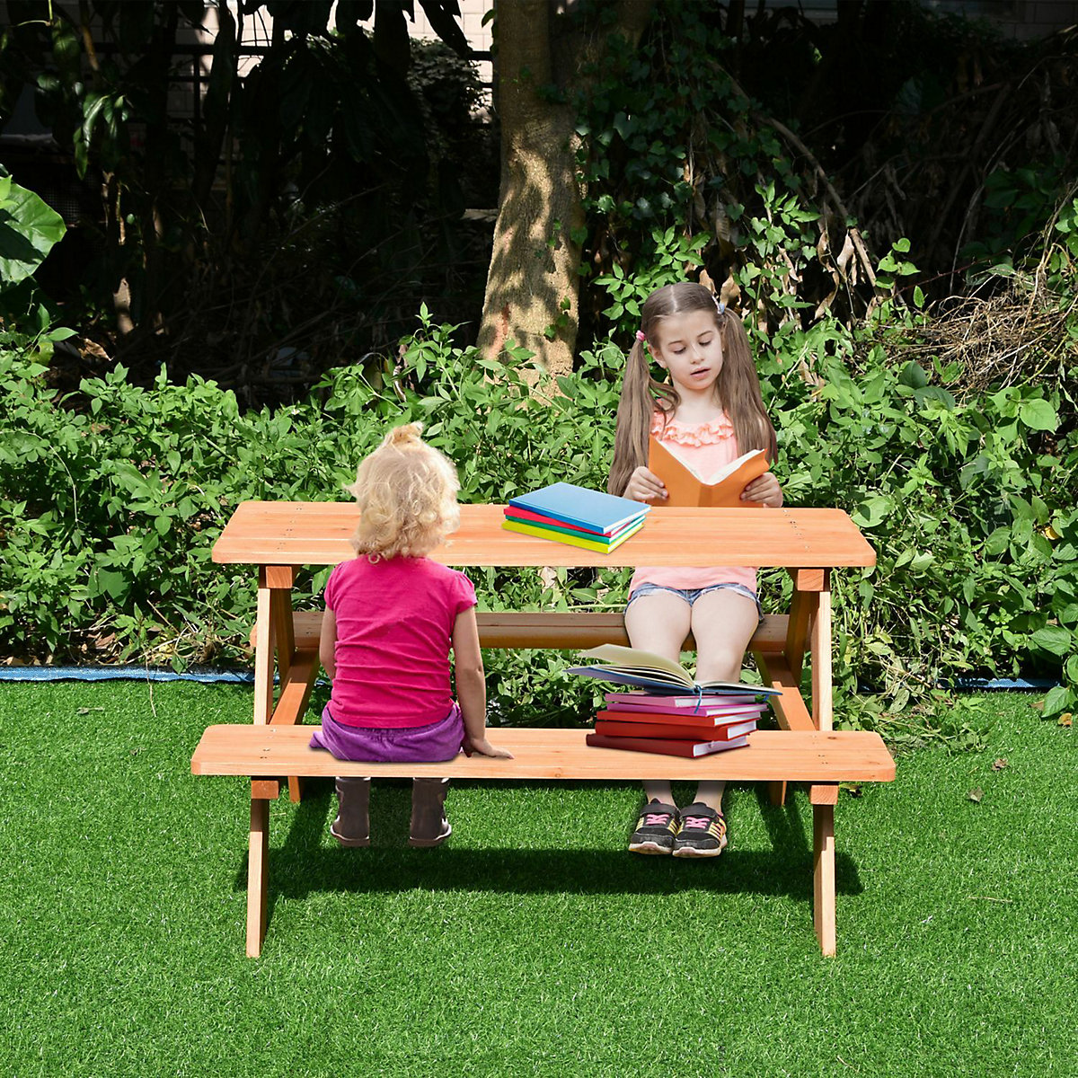 Picknicktisch aus Holz