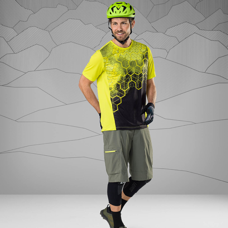 Löffler Pyce-G CSL grüne Herren Radhose