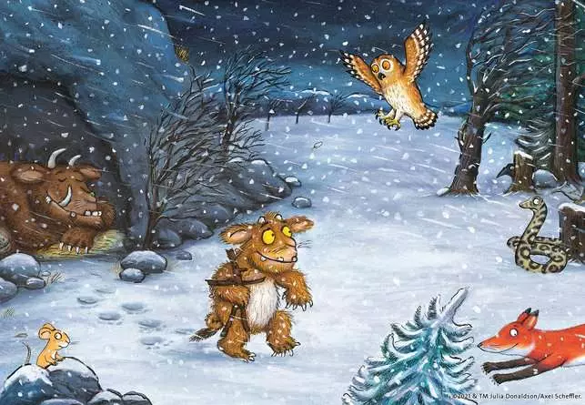 Kinderpuzzle ab 4 Jahren - Der Waldspaziergang - 24 Teile