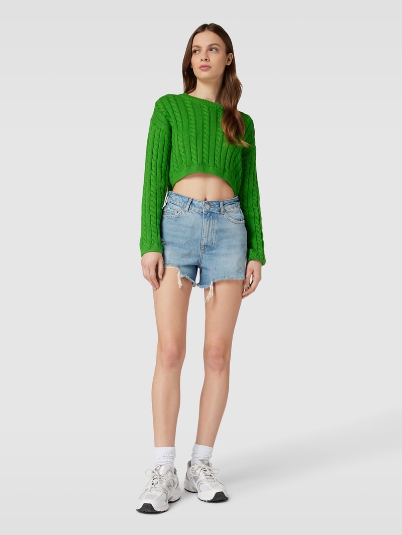 Jeansshorts im Destroyed-Look Modell 'TULLA' in hellblau