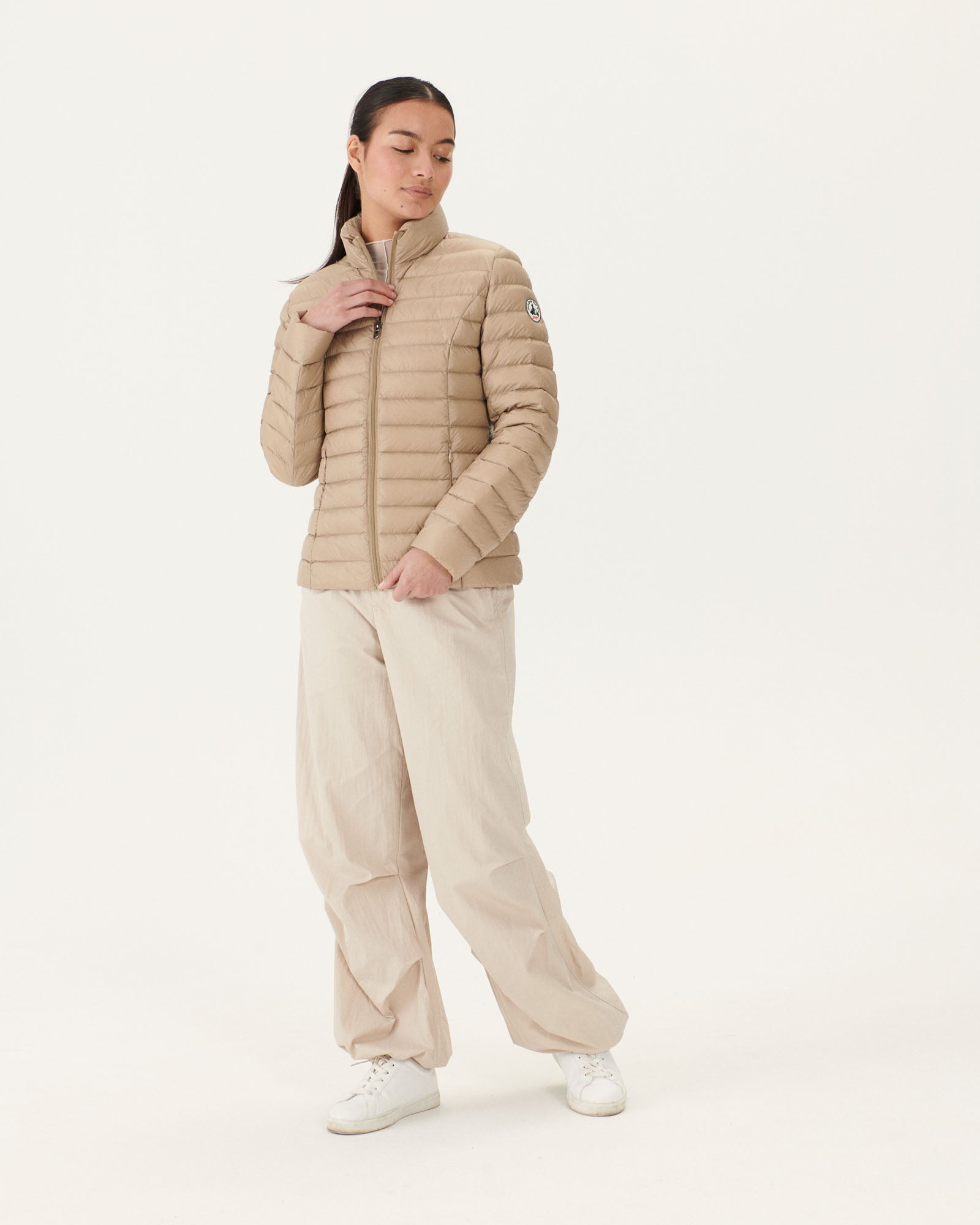 Doudoune légère Beige Cha