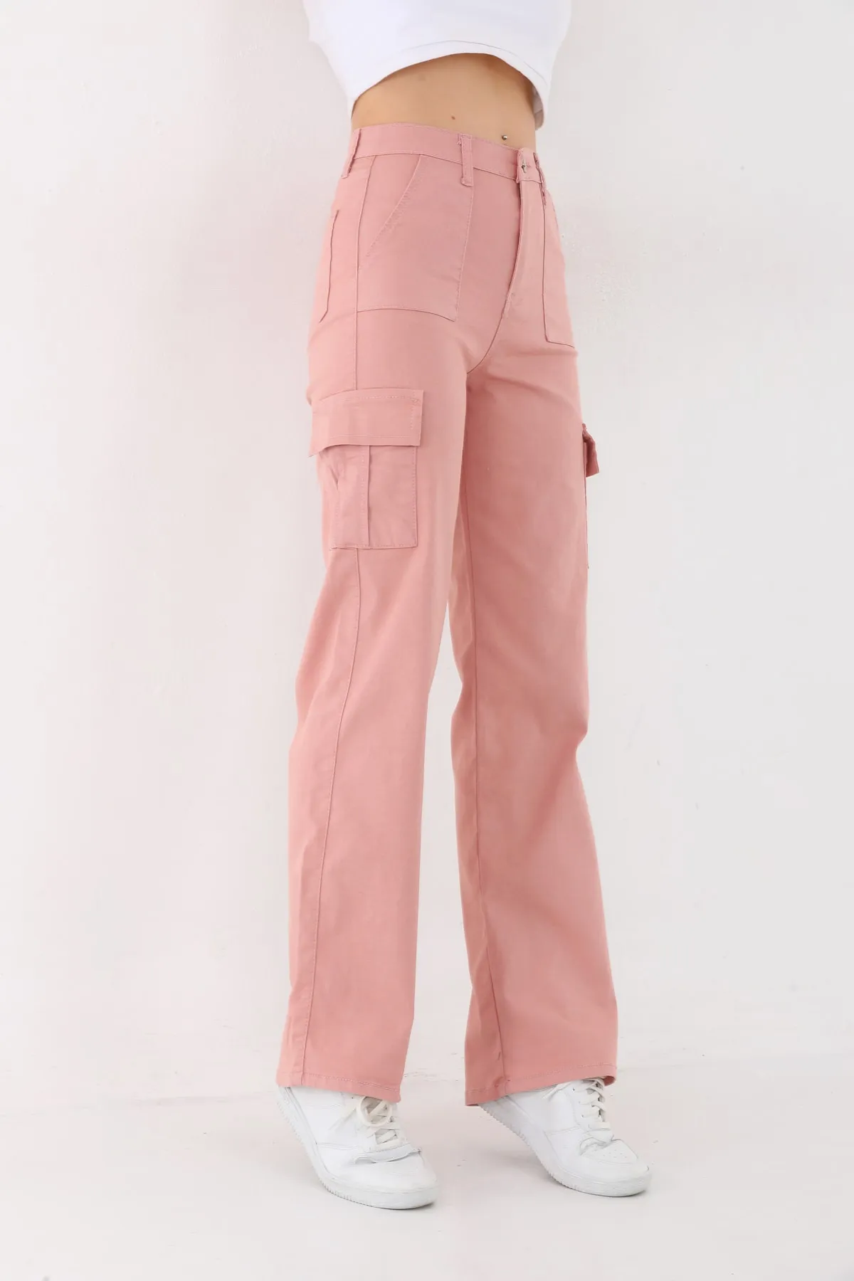 BİKELİFE  Powder Cargo-Tasche aus Lycra mit hoher Taille und weitem Bein