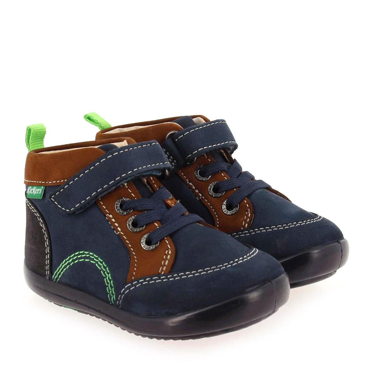 Kickers  KINOE H21 - Marine marron